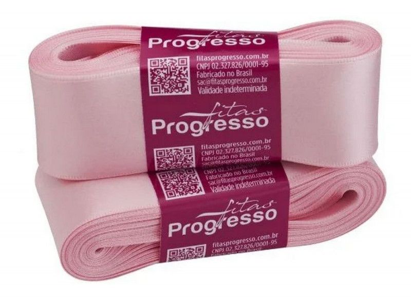 FITA DE CETIM 38MM COM 10M PROGRESSO - REF. CF009 310 - 1 UNIDADE