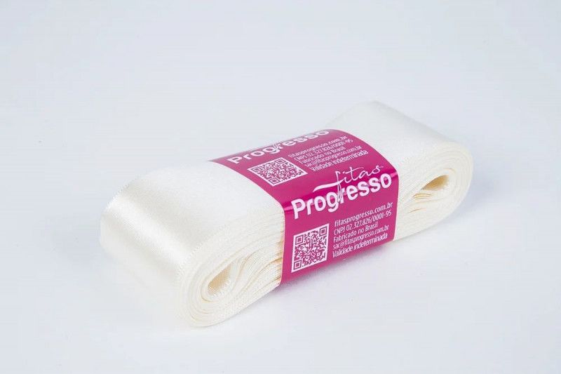 FITA DE CETIM 38MM COM 10M PROGRESSO - REF. CF009 311 - 1 UNIDADE