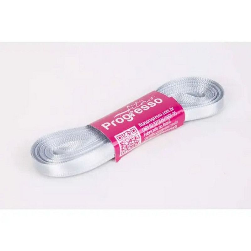 FITA DE CETIM 7MM COM 10M PROGRESSO - REF. CF001 084 - 1 UNIDADE