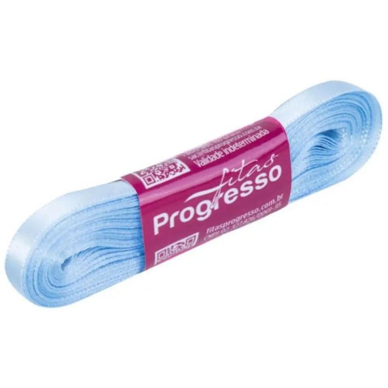 FITA DE CETIM 7MM COM 10M PROGRESSO - REF. CF001 212 - 1 UNIDADE