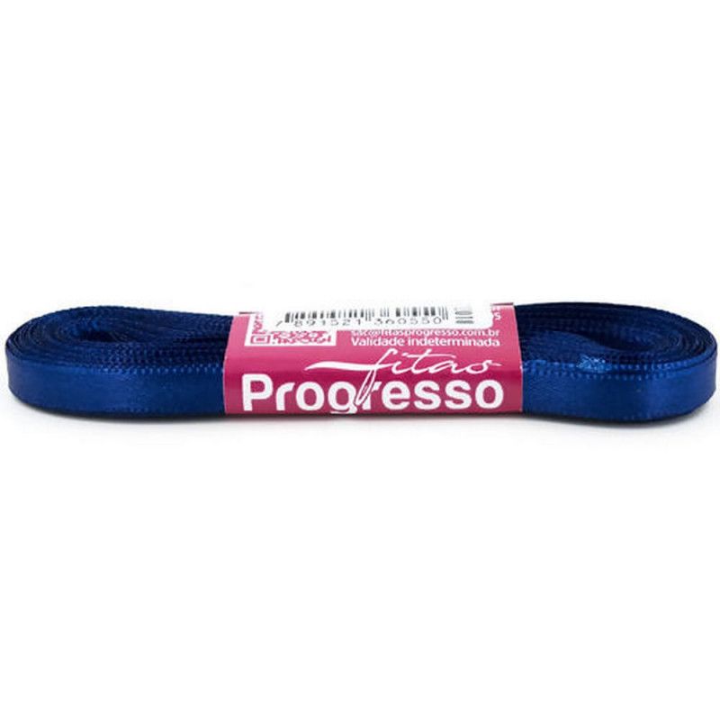 FITA DE CETIM 7MM COM 10M PROGRESSO - REF. CF001 215 - 1 UNIDADE