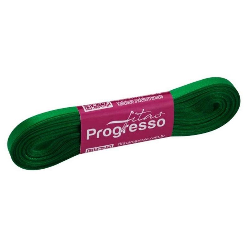 FITA DE CETIM 7MM COM 10M PROGRESSO - REF. CF001 217 - 1 UNIDADE