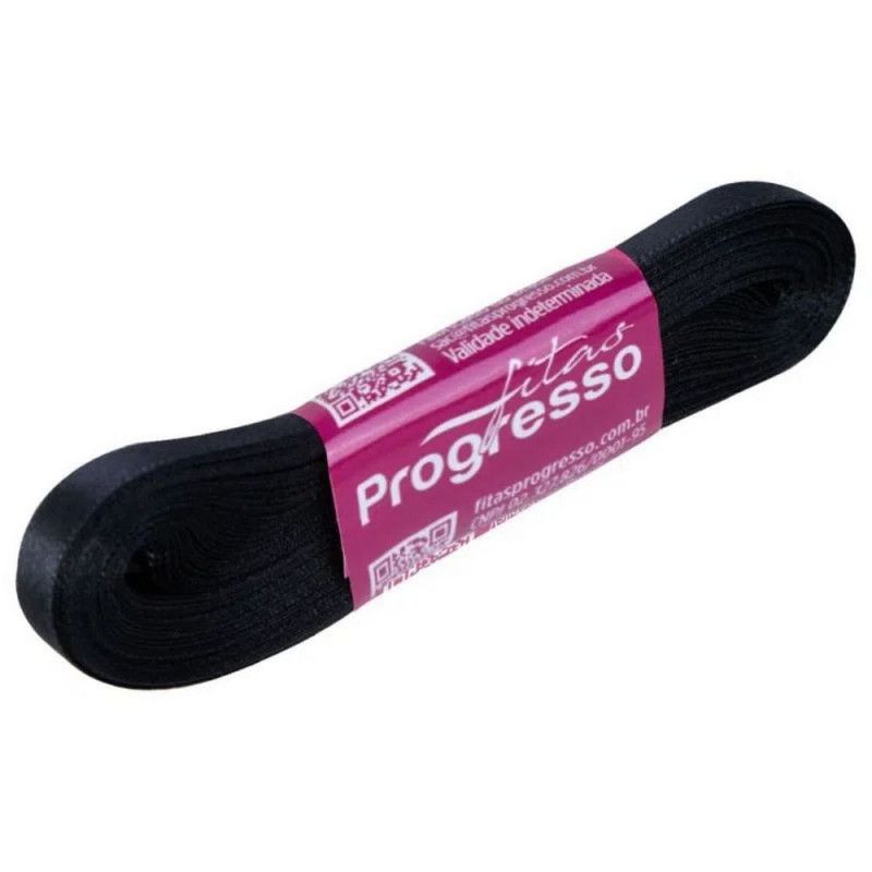 FITA DE CETIM 7MM COM 10M PROGRESSO - REF. CF001 219 - 1 UNIDADE