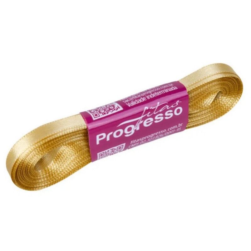 FITA DE CETIM 7MM COM 10M PROGRESSO - REF.L CF001 228 - 1 UNIDADE