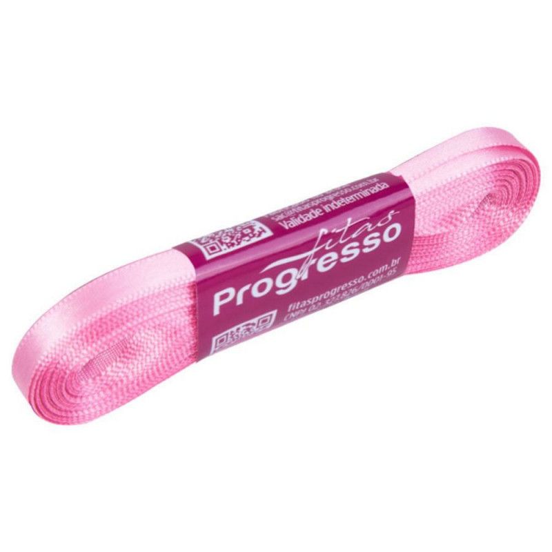 FITA DE CETIM 7MM COM 10M PROGRESSO - REF. CF001 240 - 1 UNIDADE
