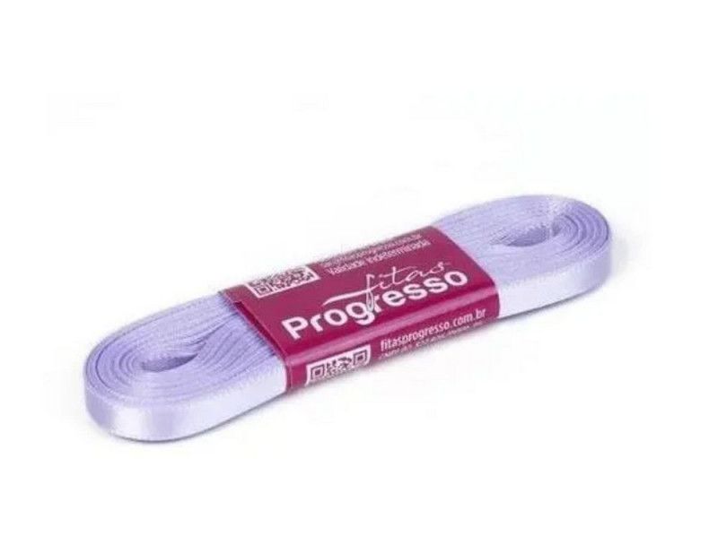 FITA DE CETIM 7MM COM 10M PROGRESSO - REF. CF001 245 - 1 UNIDADE
