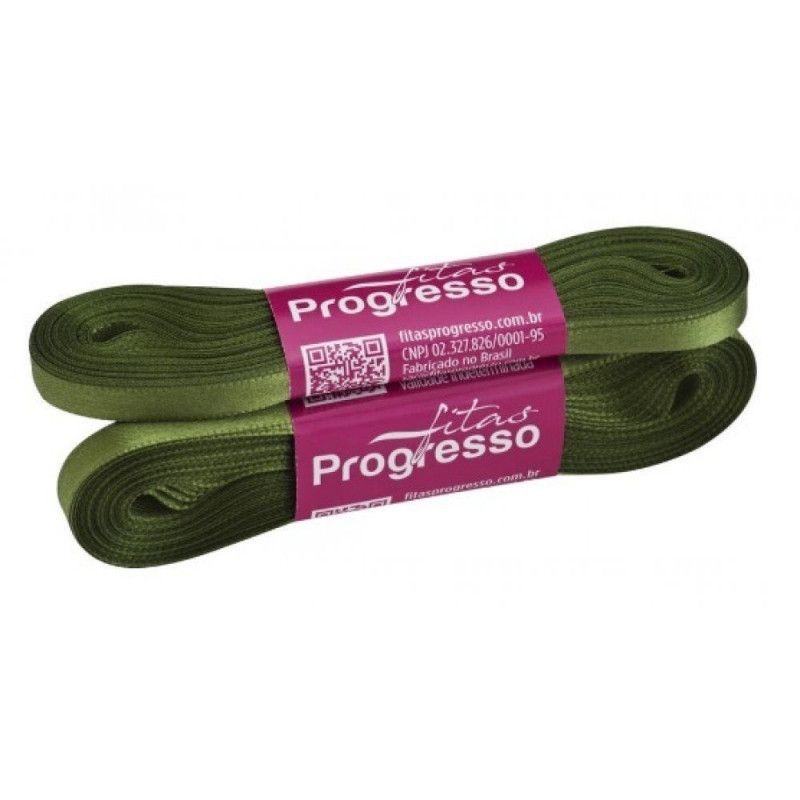 FITA DE CETIM 7MM COM 10M PROGRESSO - REF. CF001 249 - 1 UNIDADE