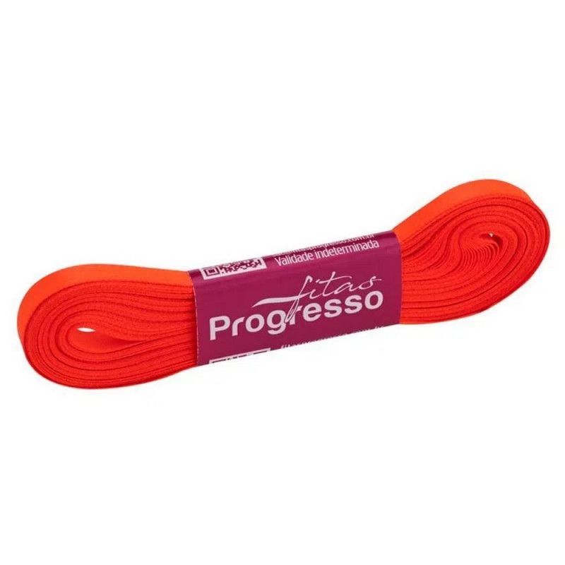 FITA DE CETIM 7MM COM 10M PROGRESSO - REF. CF001 278 - 1 UNIDADE