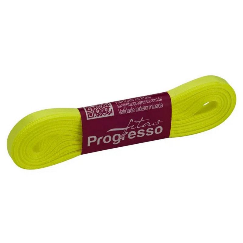 FITA DE CETIM 7MM COM 10M PROGRESSO - REF. CF001 280 - 1 UNIDADE