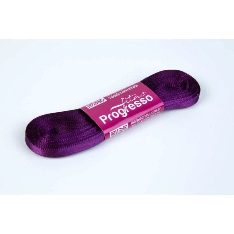 FITA DE CETIM 7MM COM 10M PROGRESSO - REF. CF001 675 - 1 UNIDADE