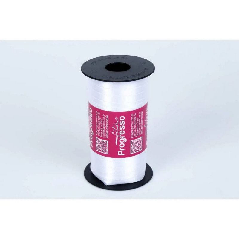 FITA DE CETIM 7MM COM 100M PROGRESSO - REF. CF001 201 - 1 UNIDADE