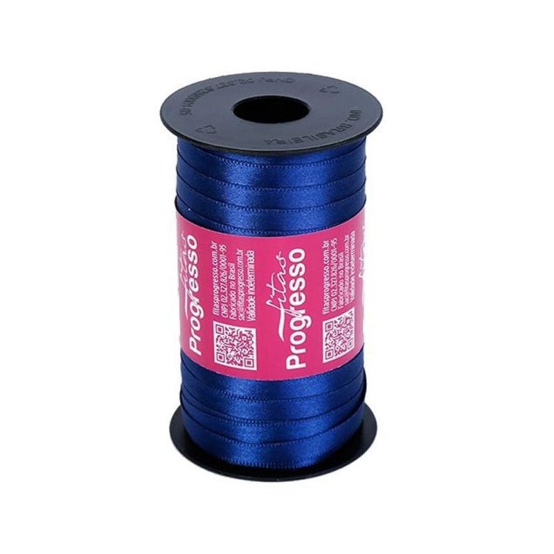 FITA DE CETIM 7MM COM 100M PROGRESSO - REF. CF001 215 - 1 UNIDADE