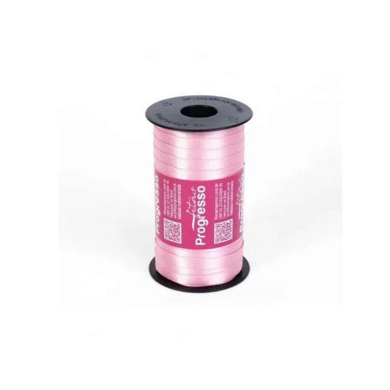 FITA DE CETIM 7MM COM 100M PROGRESSO - REF. CF001 240 - 1 UNIDADE