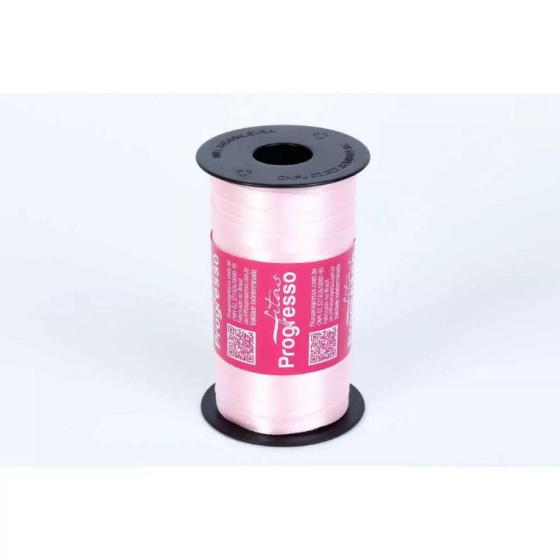 FITA DE CETIM 7MM COM 100M PROGRESSO - REF. CF001 310 - 1 UNIDADE