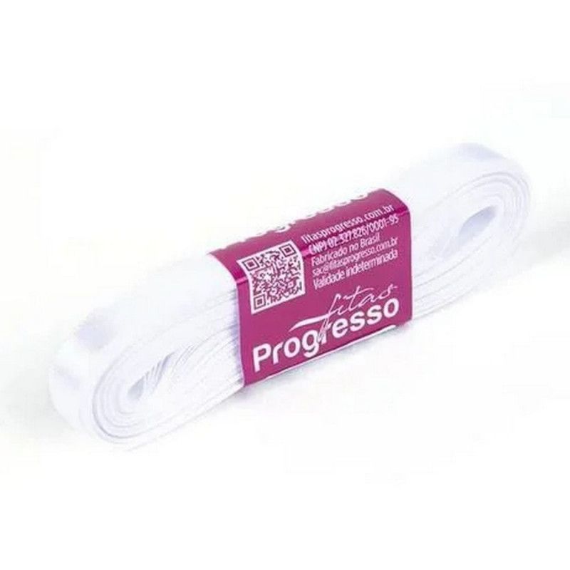 FITA DE CETIM 10MM COM 10M PROGRESSO - REF. CF002 201 - 1 UNIDADE