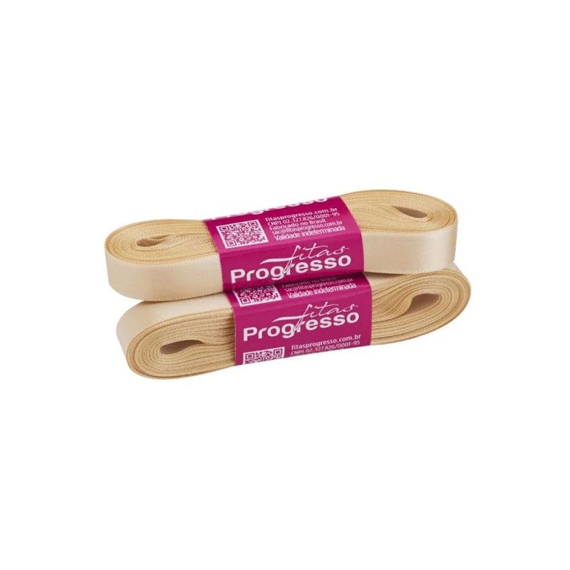 FITA DE CETIM 10MM COM 10M PROGRESSO - REF. CF002 236 - 1 UNIDADE