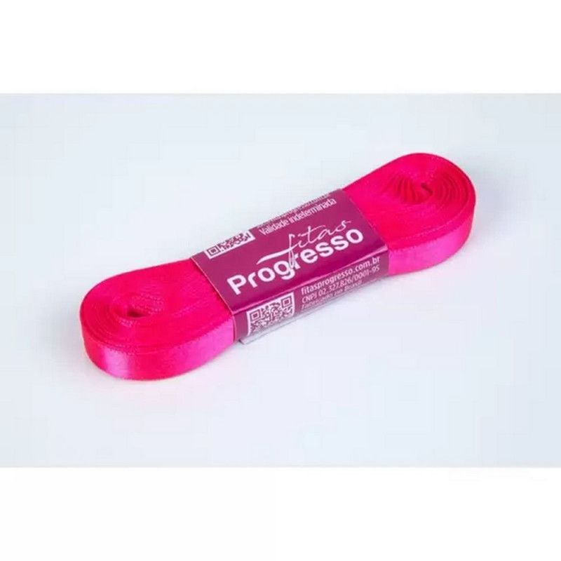 FITA DE CETIM 10MM COM 10M PROGRESSO - REF. CF002 279 - 1 UNIDADE