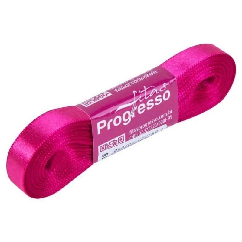 FITA DE CETIM 10MM COM 10M PROGRESSO - REF. CF002 303 - 1 UNIDADE