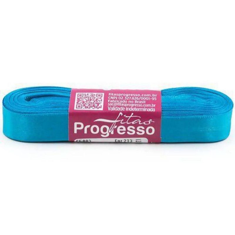 FITA DE CETIM 15MM COM 10M PROGRESSO - REF. CF003 213 - 1 UNIDADE