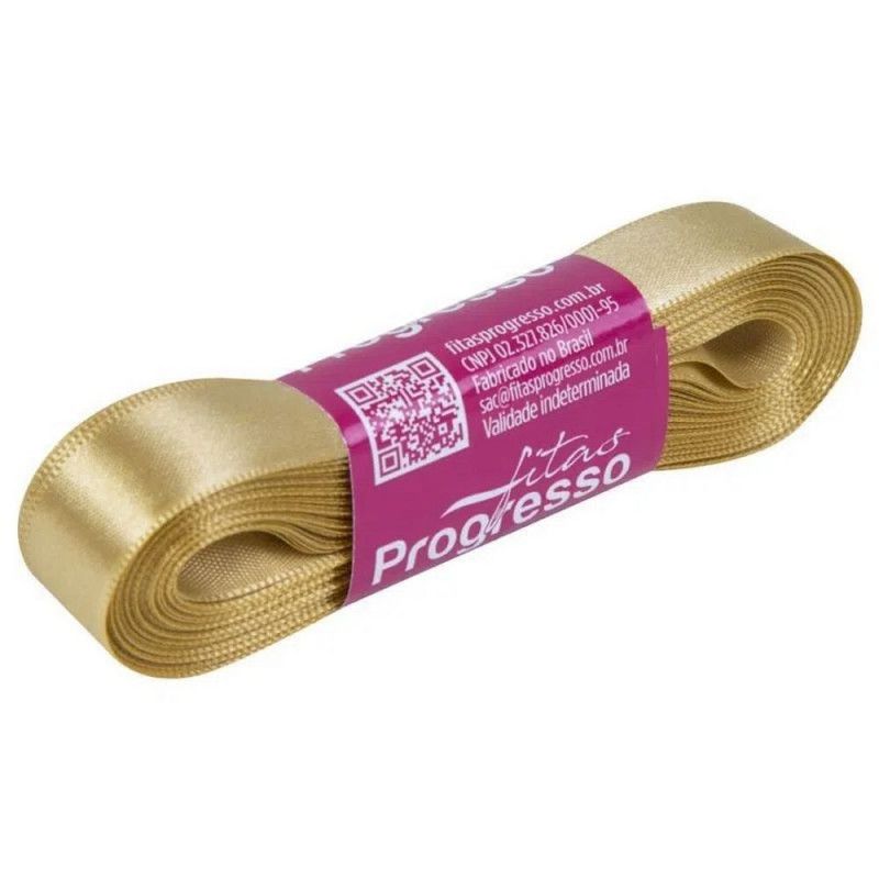 FITA DE CETIM 15MM COM 10M PROGRESSO - REF. CF003 228 - 1 UNIDADE