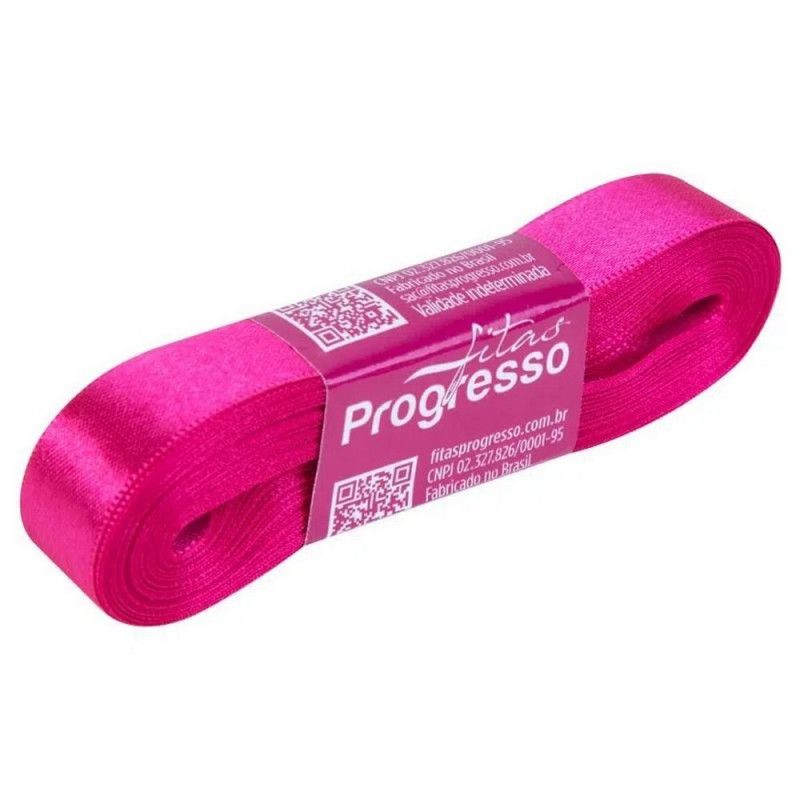 FITA DE CETIM 15MM COM 10M PROGRESSO - REF. CF003 303 - 1 UNIDADE
