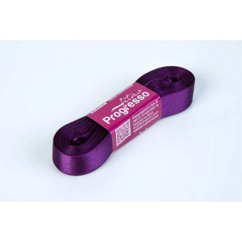 FITA DE CETIM 15MM COM 10M PROGRESSO - REF. CF003 675 - 1 UNIDADE