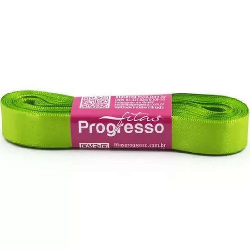 FITA DE CETIM 15MM COM 10M PROGRESSO - REF. CF003 677 - 1 UNIDADES