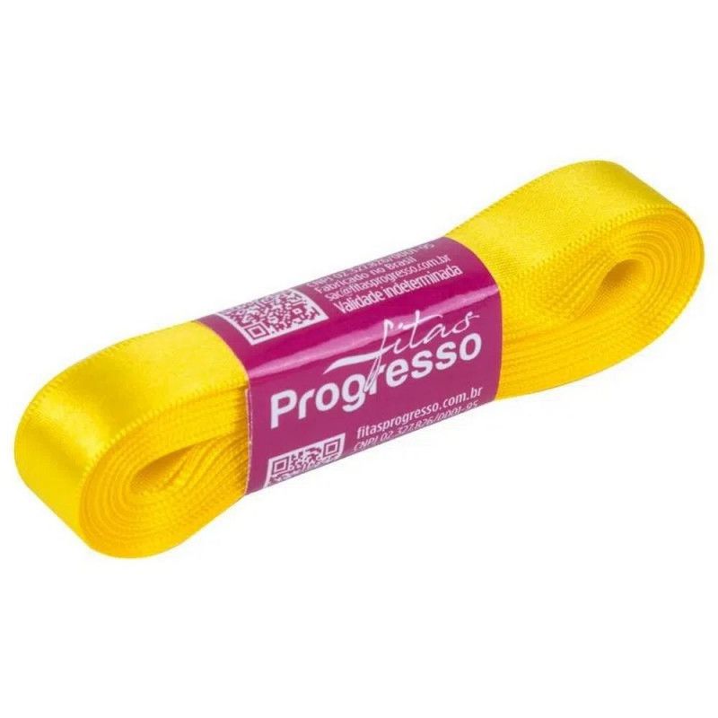 FITA DE CETIM 15MM COM 10M PROGRESSO - REF. CF003 763 - 1 UNIDADE