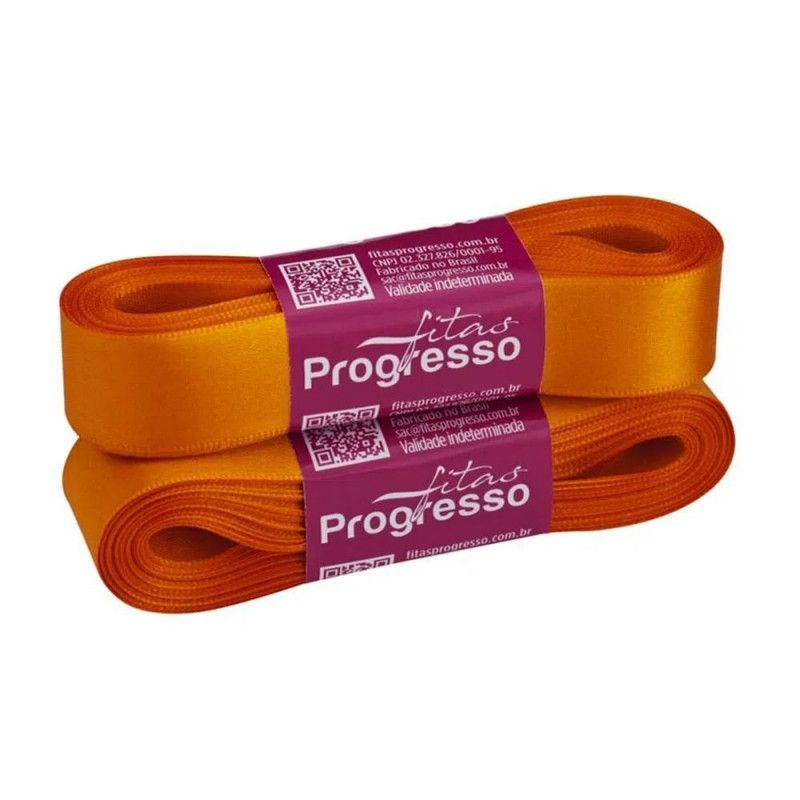 FITA DE CETIM 22MM COM 10M PROGRESSO - REF. CF005 066 - 1 UNIDADE
