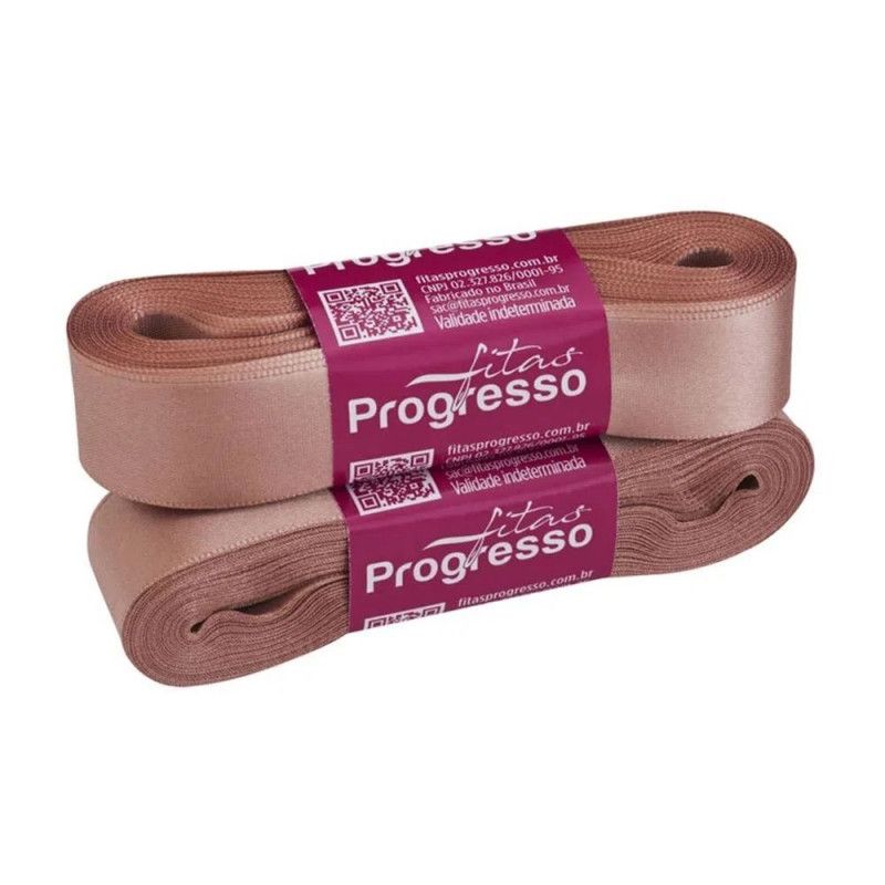 FITA DE CETIM 22MM COM 10M PROGRESSO - REF. CF005 1143 - 1 UNIDADE