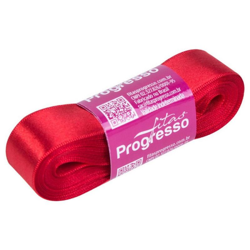 FITA DE CETIM 22MM COM 10M PROGRESSO - REF. CF005 209 - 1 UNIDADE