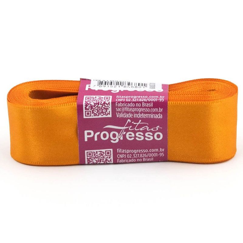 FITA DE CETIM 30MM COM 10M PROGRESSO - REF. CF007 066 - 1 UNIDADE