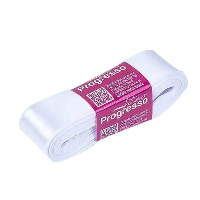 FITA DE CETIM 30MM COM 10M PROGRESSO - REF. CF007 201 - 1 UNIDADE