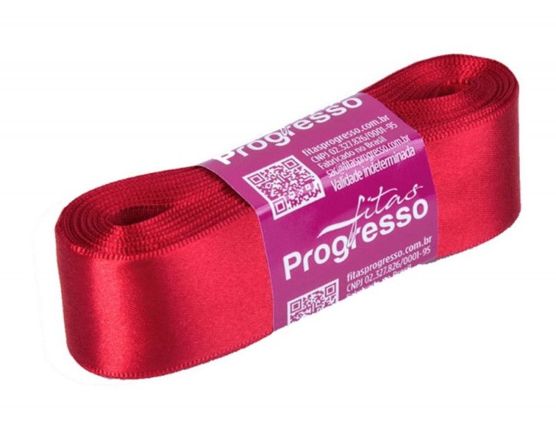 FITA DE CETIM 30MM COM 10M PROGRESSO - REF. CF007 209 - 1 UNIDADE