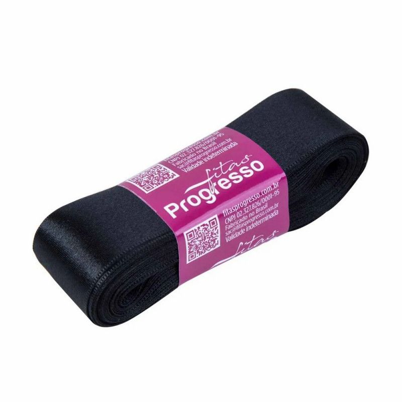 FITA DE CETIM 30MM COM 10M PROGRESSO - REF. CF007 219 - 1 UNIDADE