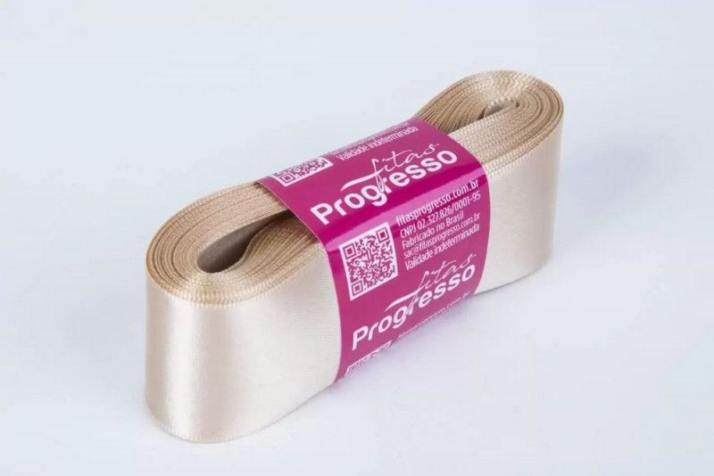 FITA DE CETIM 30MM COM 10M PROGRESSO - REF. CF007 236 - 1 UNIDADE