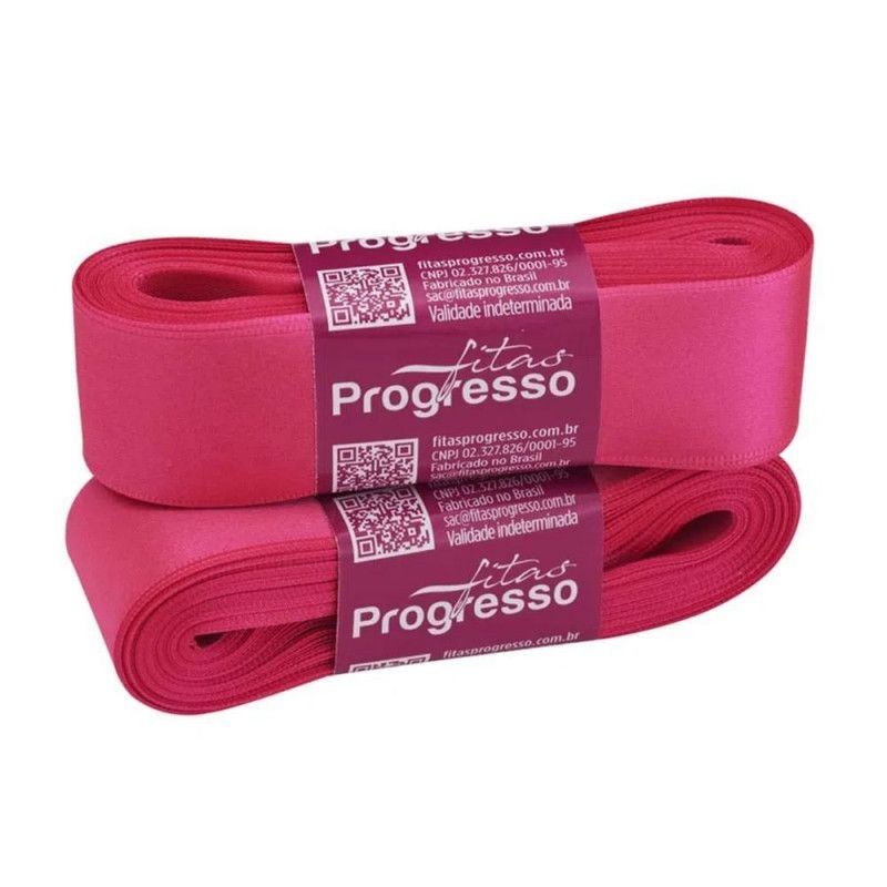 FITA DE CETIM 30MM COM 10M PROGRESSO - REF. CF007 279 - 1 UNIDADE