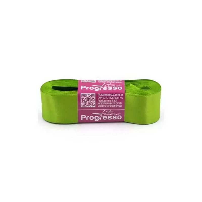 FITA DE CETIM 30MM COM 10M PROGRESSO - REF. CF007 677 - 1 UNIDADE
