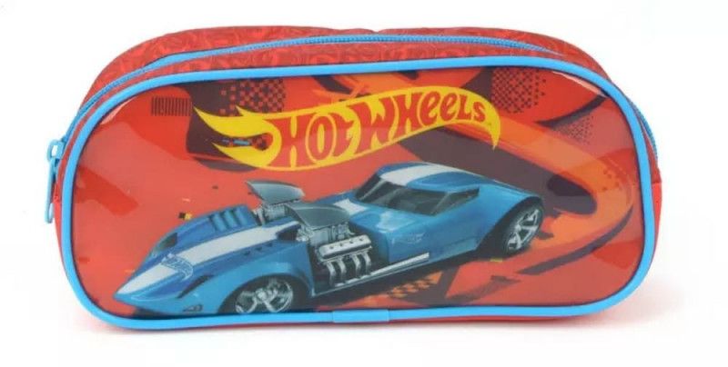 ESTOJO HOTWHEELS LARANJA LUXCEL - REF. EI38234HW-LR - 1 UNIDADE
