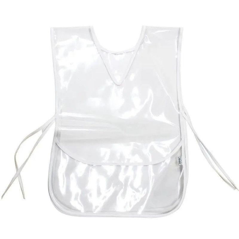 AVENTAL ESCOLAR LISO CRISTAL PEQUENO COM BOLSO GOODIE - REF. 492 - 1 UNIDADE
