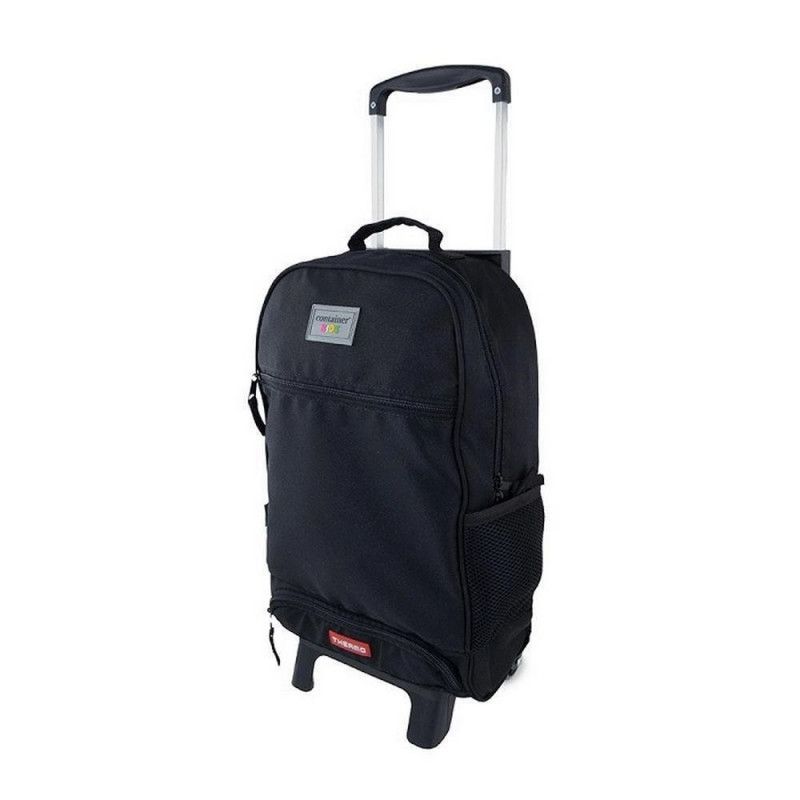 MOCHILETE PRETO THERMO COM BOLSO TERMICO CONTAINER DERMIWIL - REF. 11947 - 1 UNIDADE