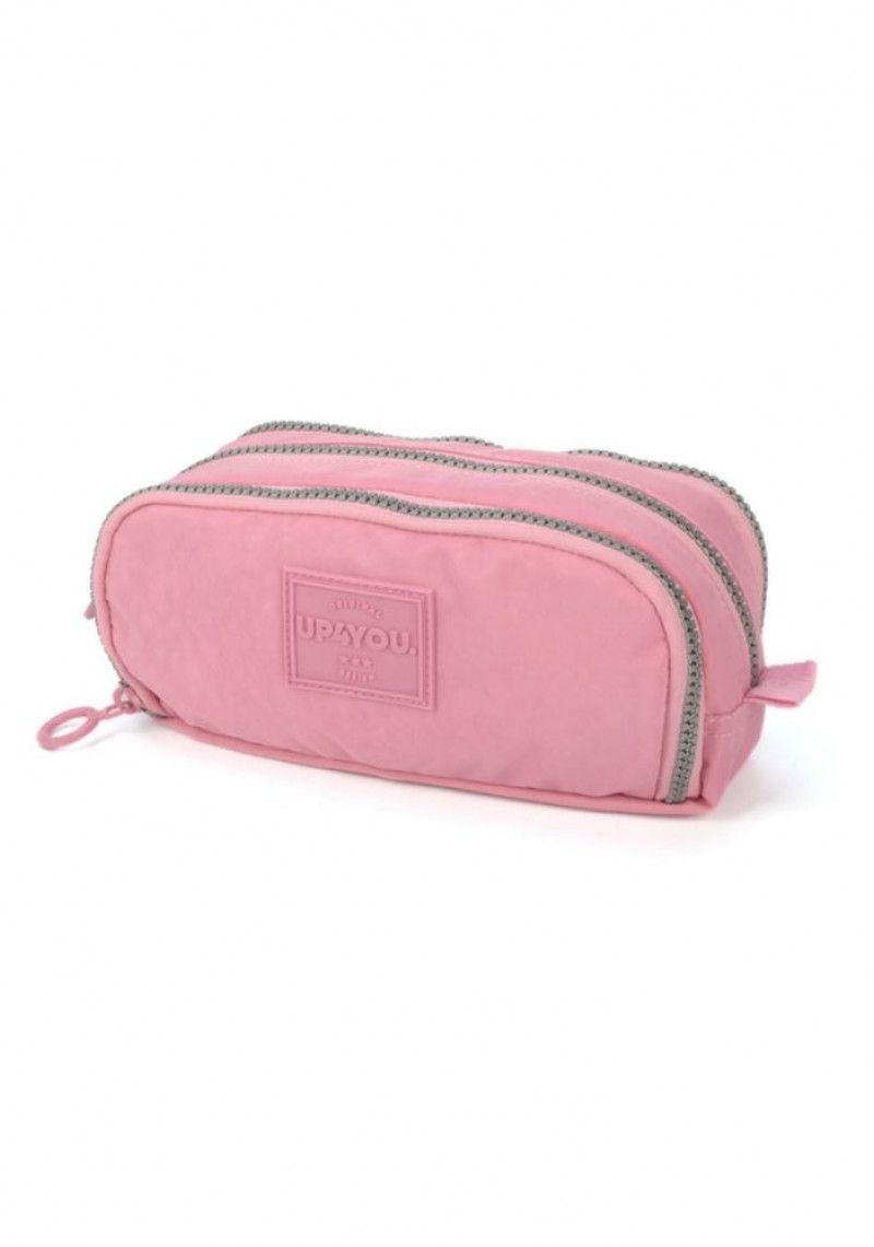 ESTOJO TRIPLO UP4YOU LUXCEL - REF. ET40768UP-ROSA CLARO - 1 UNIDADE
