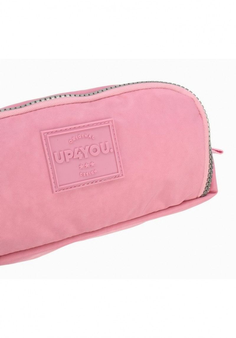 ESTOJO TRIPLO UP4YOU LUXCEL - REF. ET40768UP-ROSA CLARO - 1 UNIDADE