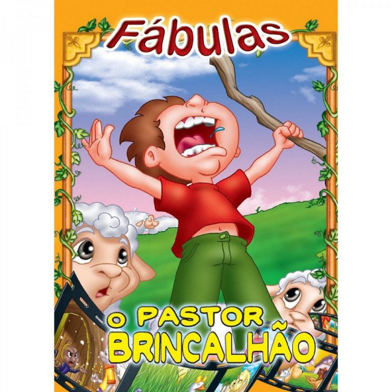 LIVRO DE HISTORIA INFANTIL FABULAS VOLUME 2 BICHO ESPERTO - REF. 5537-0 - PACOTE COM 3 UNIDADES
