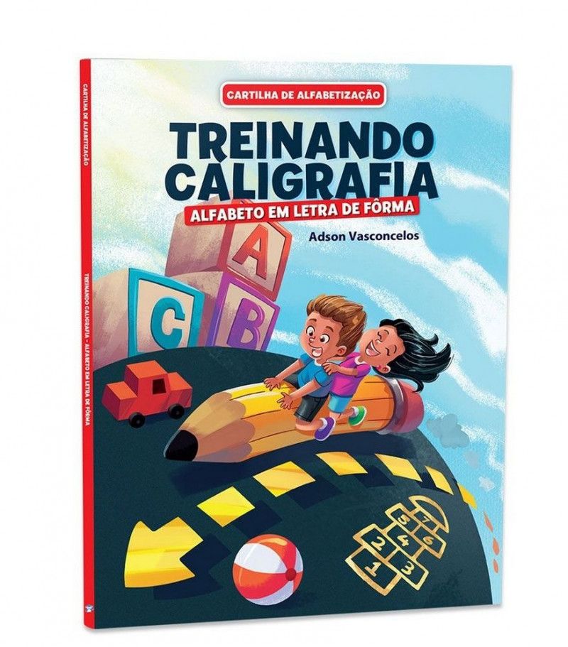 LIVRO TREINANDO CALIGRAFIA LETRA FORMA BICHO ESPERTO - REF. 4354-4 - 1 UNIDADE
