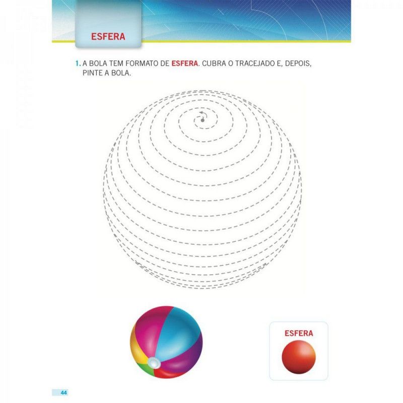 LIVRO CAMINHO DO SABER FORMAS GEOMETRICAS BICHO ESPERTO - REF. 8125-0 - 1 UNIDADE