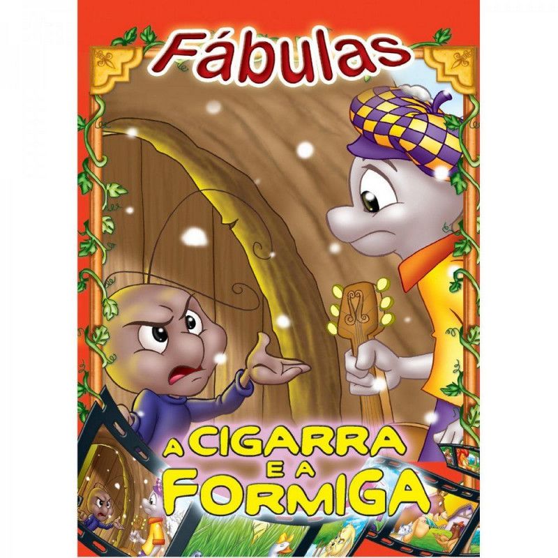 LIVRO DE HISTORIA INFANTIL FABULAS VOLUME 1 BICHO ESPERTO - REF. 5533-2 - PACOTE COM 3 UNIDADES