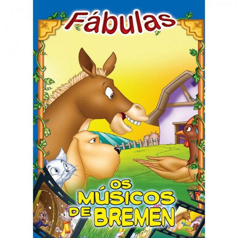 LIVRO DE HISTORIA INFANTIL FABULAS VOLUME 1 BICHO ESPERTO - REF. 5533-2 - PACOTE COM 3 UNIDADES