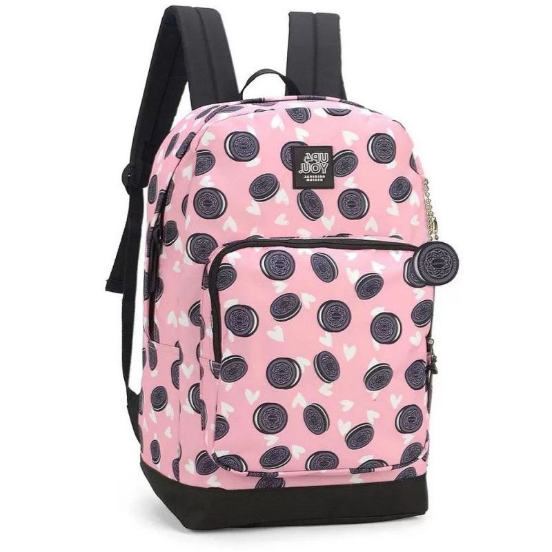 MOCHILA COSTA BOLACHA ROSA LUXCEL - REF. MS46332UP-RS - 1 UNIDADE