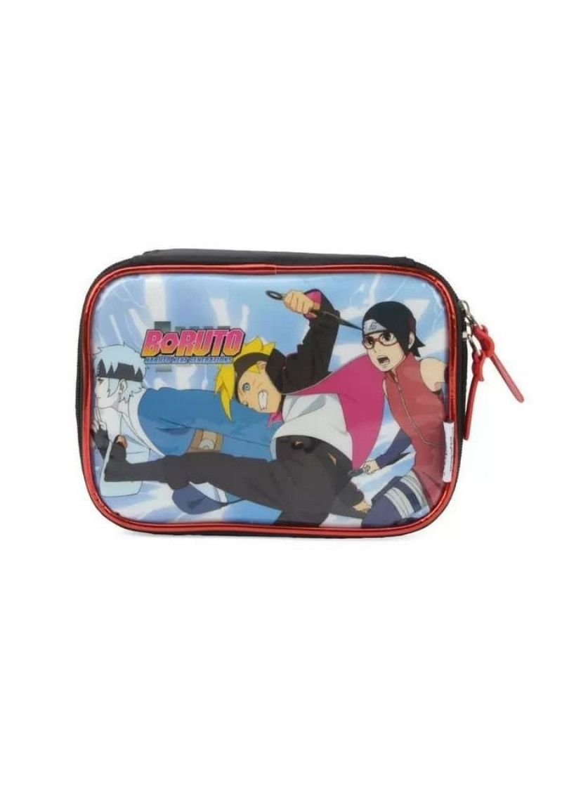 ESTOJO BOX BORUTO PRETO LUXCEL - REF. EI38125BR-PTO - 1 UNIDADE